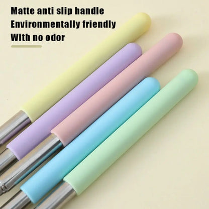 1PC Stainless Steel Teaching Tools Finger Design Whiteboard Pointer Teaching Stick Finger Reading Sticks Handheld Presenter