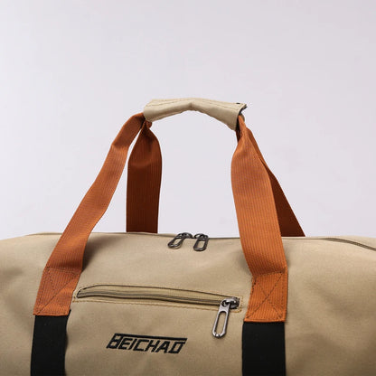 Casual outdoor travel handbag,women's fitness yoga bag,weekend overnight bag, large capacity dry and wet separation travel bag.