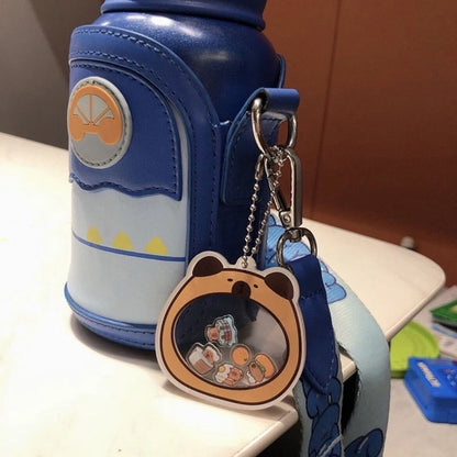 Capybara Cute Rocker Pendant Keychain Acrylic High-looking Couple Model As A Gift For Good Friends