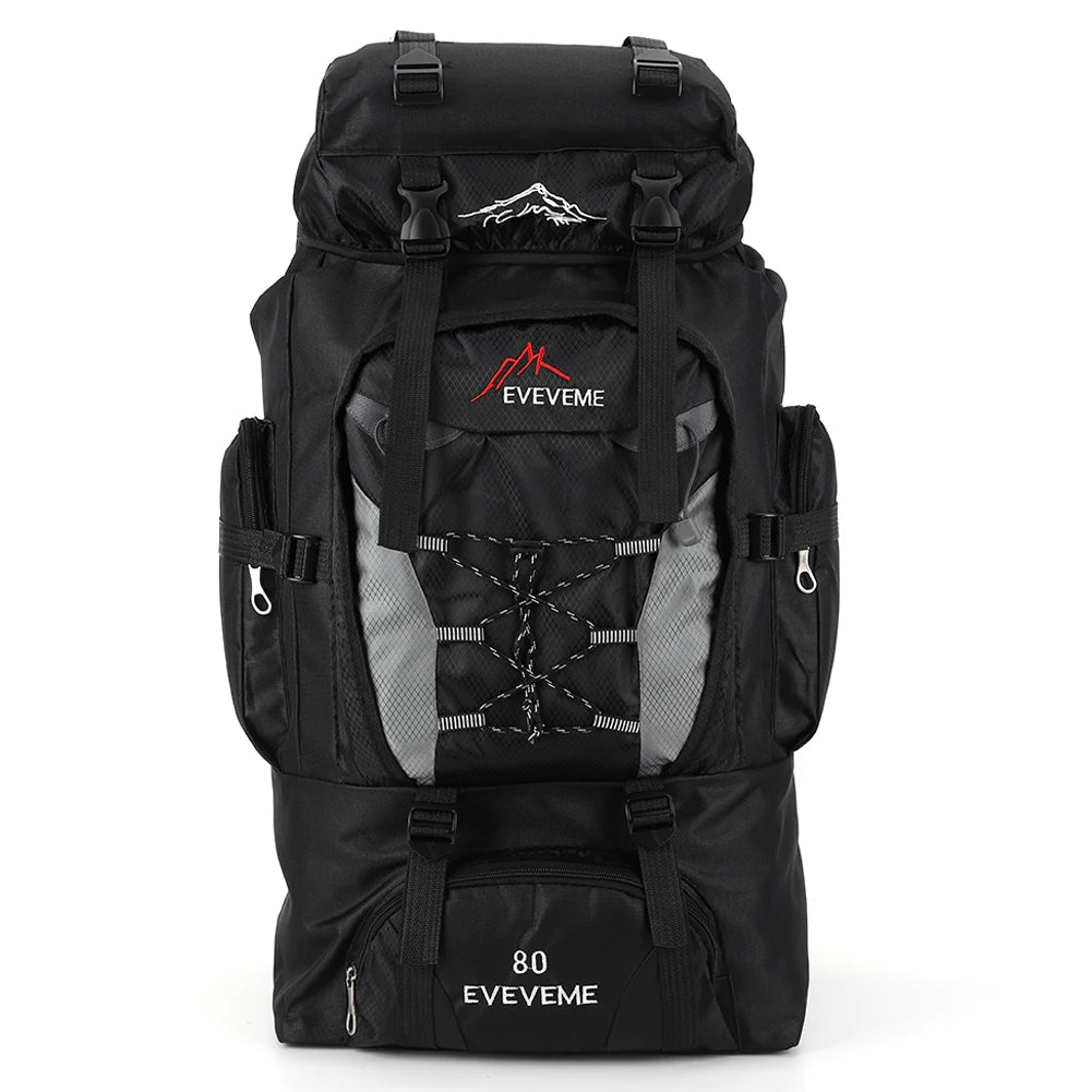 80L Outdoor Mountaineering Backpack For Men And Women Cycling Backpack For Men Women Sports Backpack Leisure Travel Backpack