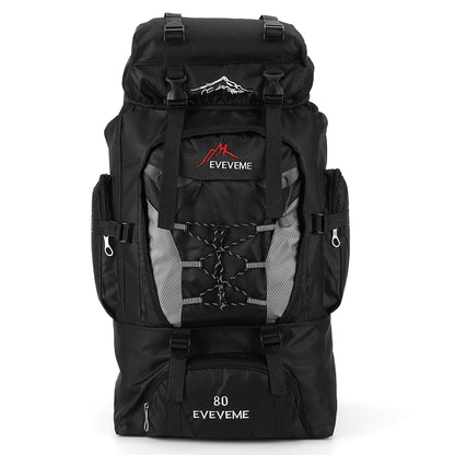 80L Outdoor Mountaineering Backpack For Men And Women Cycling Backpack For Men Women Sports Backpack Leisure Travel Backpack