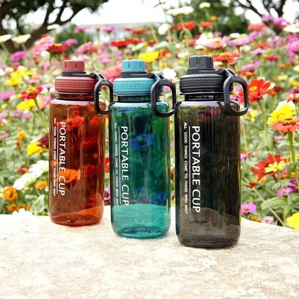 1PC 1000ML Creative Space Cup Large Capacity Sports Water Bottle for Fitness Enthusiasts Easy Carry Hydration Shaker Bottle