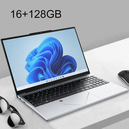 New Lightweight Laptop 15.6 Inch IPS Large Display 1920*1080 Large Keyboard Portable Office Games Notebook 5000mAh Battery