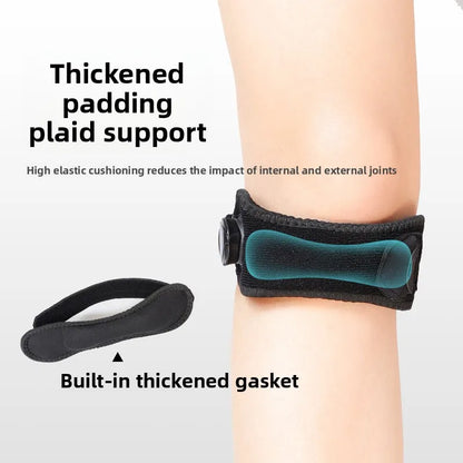 Patella Knee Strap Adjustable Knee Brace Patellar Tendon Stabilizer Support Band for Soccer Basketball Running Jumper Gym Squat