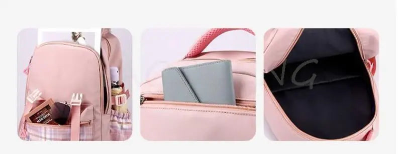 MINISO New Inside Out2 Backpacks Women Laptop Computer Large School Backpacks for Girls Packsack Birthday Gift