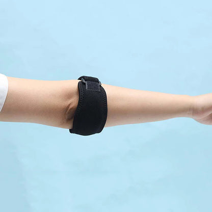 Elbow Brace for Tennis Golfer Sports Protection Adjustable Arm Band Silicone Compression Pad Tendonitis Pain Relief Men Women