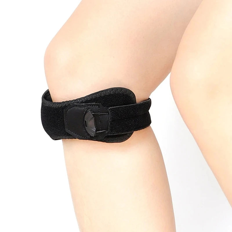 1PCS Adjustable Knob Patella Knee Strap For Running Stairs Climbing Adjustable Patellar Tendon Support Band For Sports