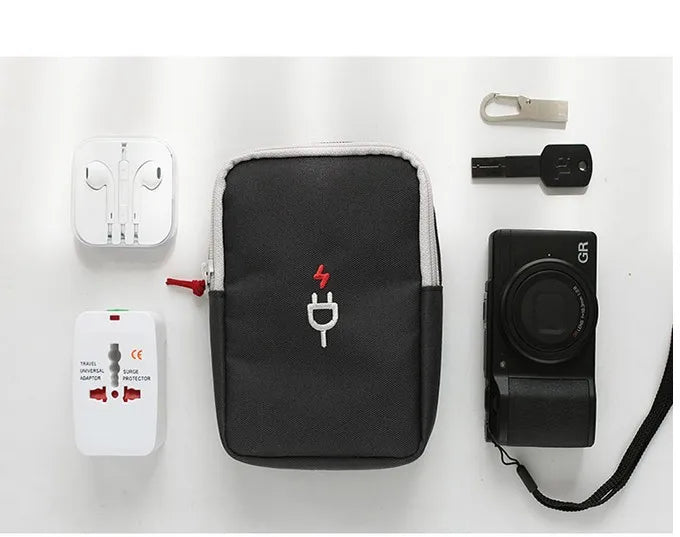 Travel Portable Charger Headphone Cable Digital Bag Storage Bag Travel Gadget Organizer Bag Electronics Accessories Storage Case