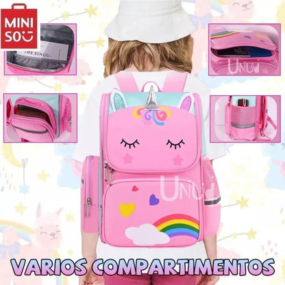 Kawaii Children's Space Backpack Primary and Secondary School Preschool Children Backpack for Girls Cute Waterproof Little Class