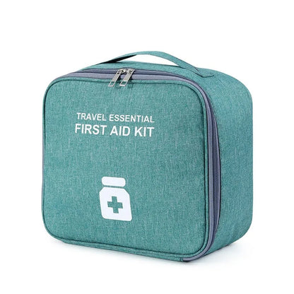 1PC Family First Aid Kit Portable Outdoor Travel Storage Bag Household Large Capacity Layered Medicine Storage Bag