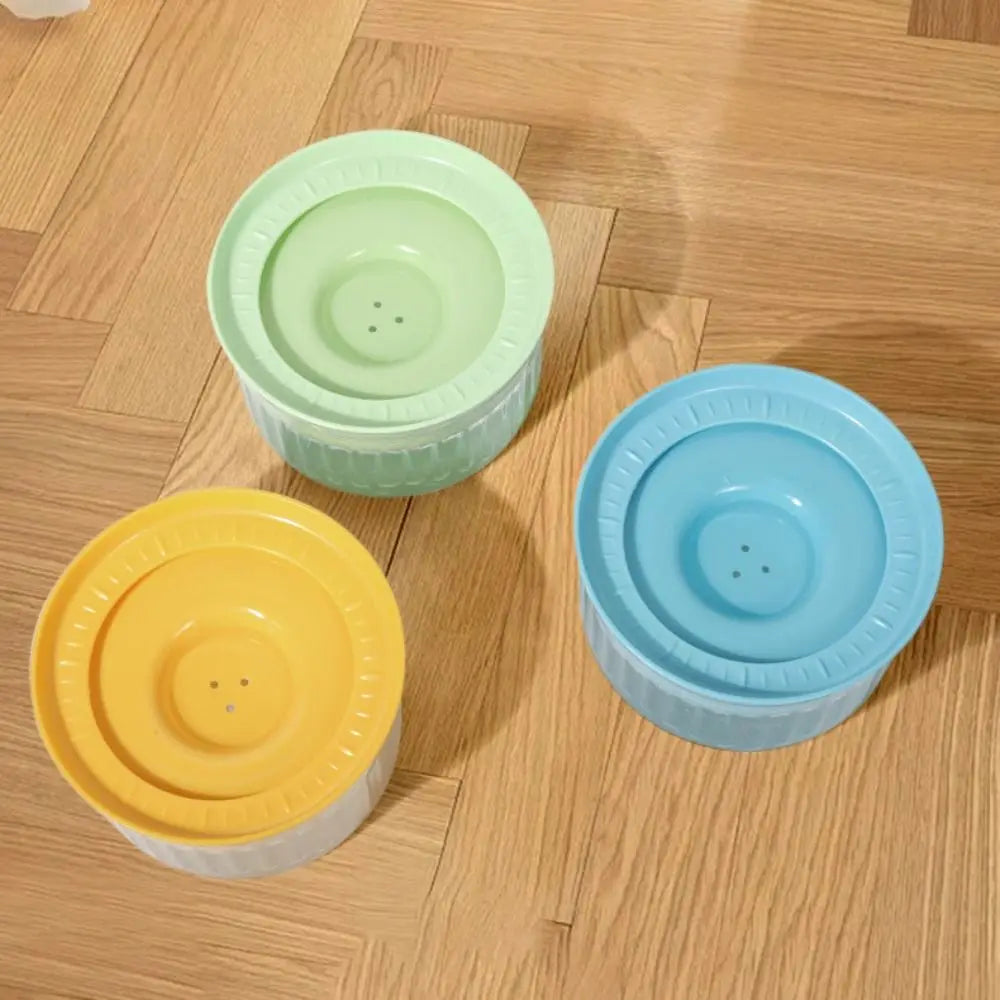 Large Capacity Pet Water Bowl Anti Splash Anti-tipping Pet Drinking Bowl Anti Wetting Mouth Detachable Automatic Dog Bowl