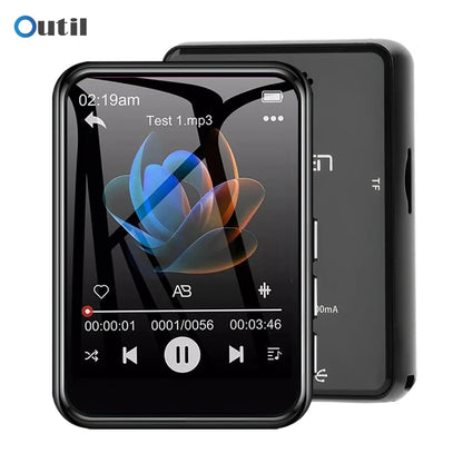 2025 New Bluetooth 5.4 Touch Screen MP3 Player HiFi Lossless Music Play Built-in Speaker 32GB Support Recording E-Book