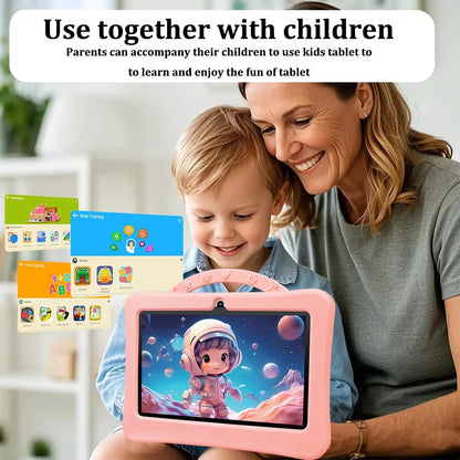 Kids Tablet Android 14 Inch 4+128GB 3200mAh Children Tablets Educational Learning Toys with Camera Children Toys Birthday Gifts