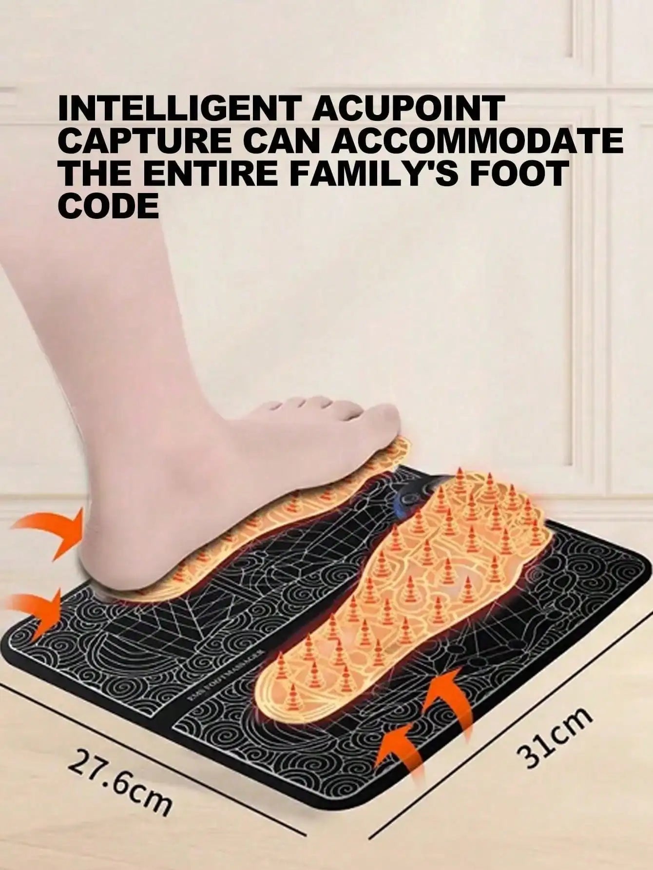 Foot Massager Pulse Foot Massage Device EMS Physical Therapy Acupoint Foot Massage Machine Foot Massage Pad
