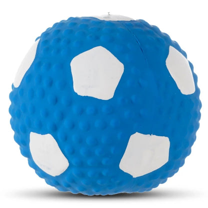 Pet Toys Olive Ball Squeaky Latex Dog Toy Ball S-L Soft Durable Interaction Smiling Face Rugby Dog Chewing Training Supplies