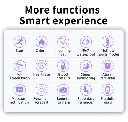 2023 New Smart Watch Women Men Sport Fitness Smartwatch Waterproof Watches Bluetooth Sleep Heart Rate Monitor For Android ios