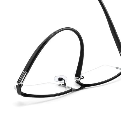 Ultra Light Outdoor Driving Protection Glasses Half Frame Myopia Glasses Business Color-changing Male Female Near Sight Glasses