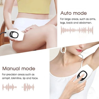 Electric Laser Depilator IPL Pulses Hair Removal Handset Home 5 Levels Depilator Razor Tool EU Plug