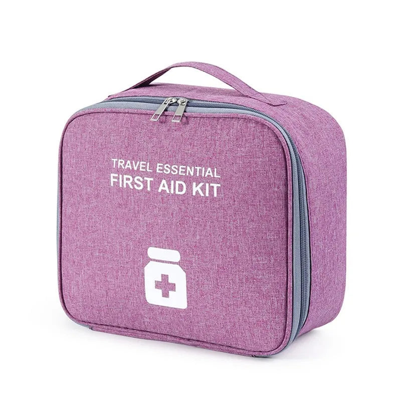 Family First Aid Kit Portable Outdoor Travel Storage Bag Household Large Capacity Layered Medicine Storage Bag