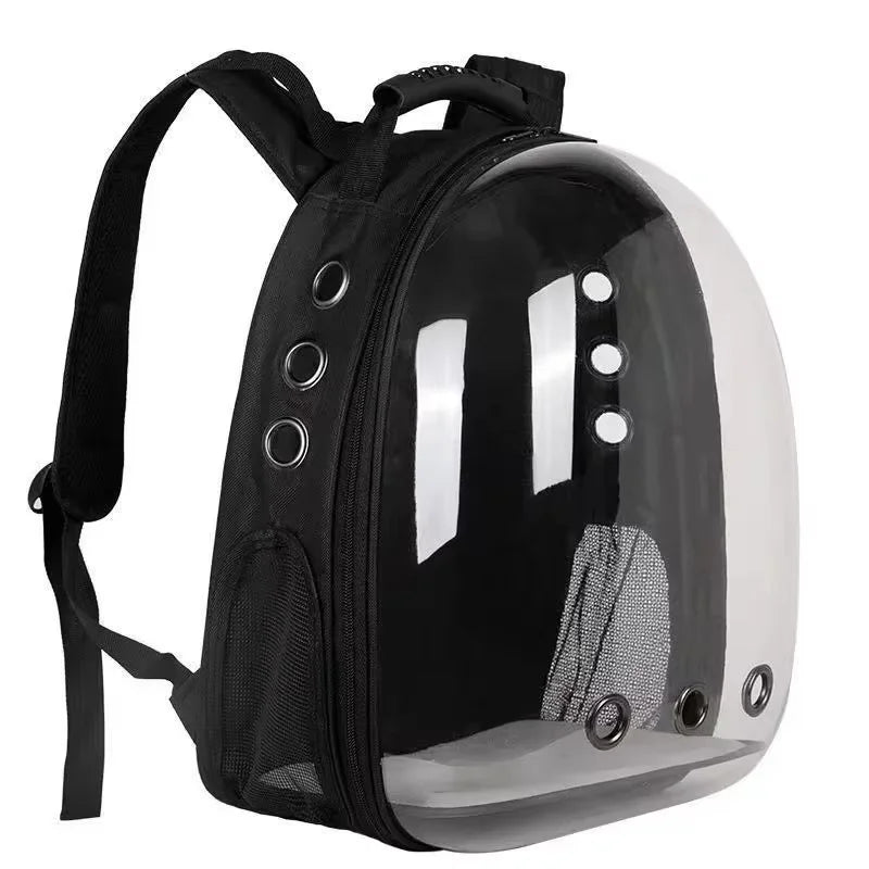 Pet Cat Space Bag Travel Pet Carrying Backpack Transparent Breathable Pet Travel