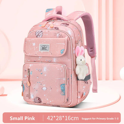 Kawaii School Backpack for Girls Elementary School bag for students Children Gift Pink Purple Bookbag primary girls schoolbag