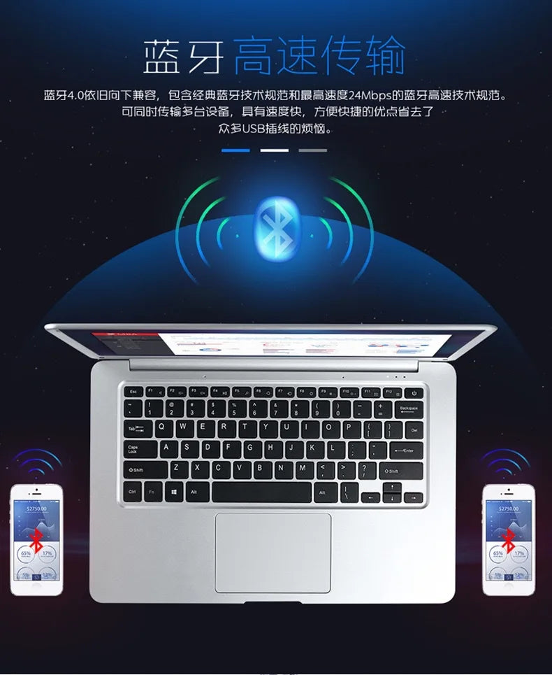 New 14 inch N3350 6G + 64G business office student slim laptop