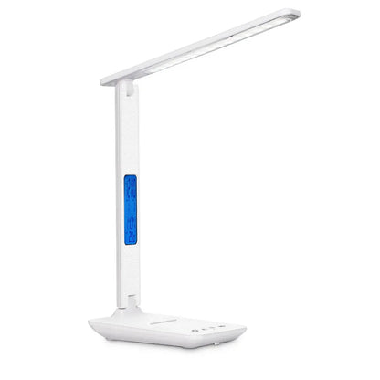 LED Desk Lamp, Office Table Lamp with Wireless Charger, Suitable for Home, Office Dimmable Desk Lamp, with USB Charging Port