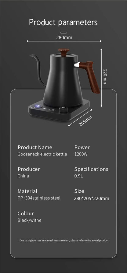 Automatic Stainless Steel Electric Water Kettle for Tea Brewing Home Use Bottom Fill Tea Boiler Tea Table High Quality