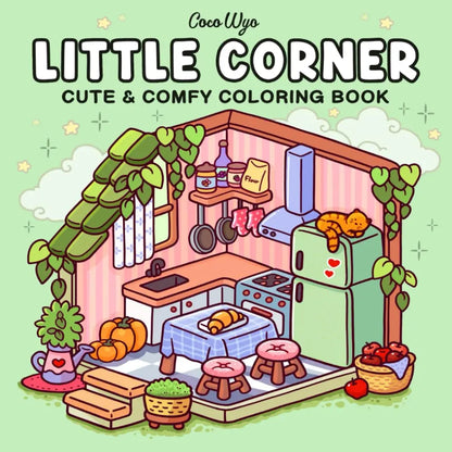 Coloring Book For Adults And Teens Halloween Theme Featuring Adorable Creepy Creatures In Cozy Moments For Relaxation Gift