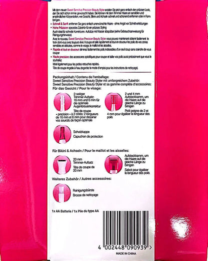 Multifunction 5 In 1 Electric Epilator For Women Hair Remover Shaver Razor For Eyebrow Underarm Bikini Leg Depilador Feminino
