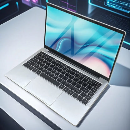 New Lightweight Laptop 15.6 Inch IPS Large Display 1920*1080 Large Keyboard Portable Office Games Notebook 5000mAh Battery