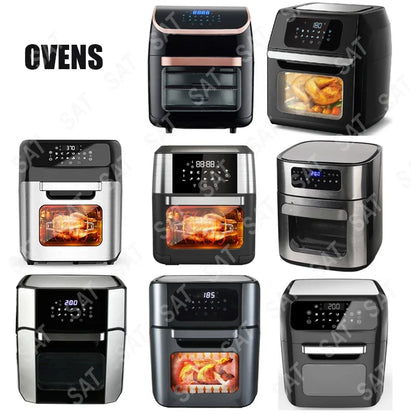 -Air Fryer Oven 12l 15l 16l 18l 23l 24l Smart Air Fryer Digital With Steam Function Stainless Steel Air Fryer Oven
