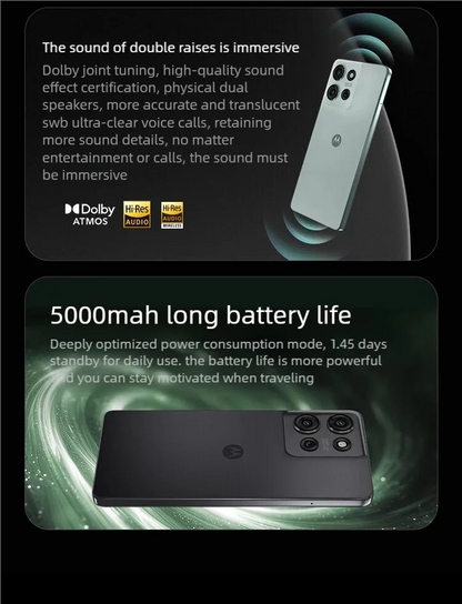 Motorola Moto G75 5G Global ROM Smartphone Snapdragon6 Gen3 5000mAh 6.8" 120Hz  50MP Camera