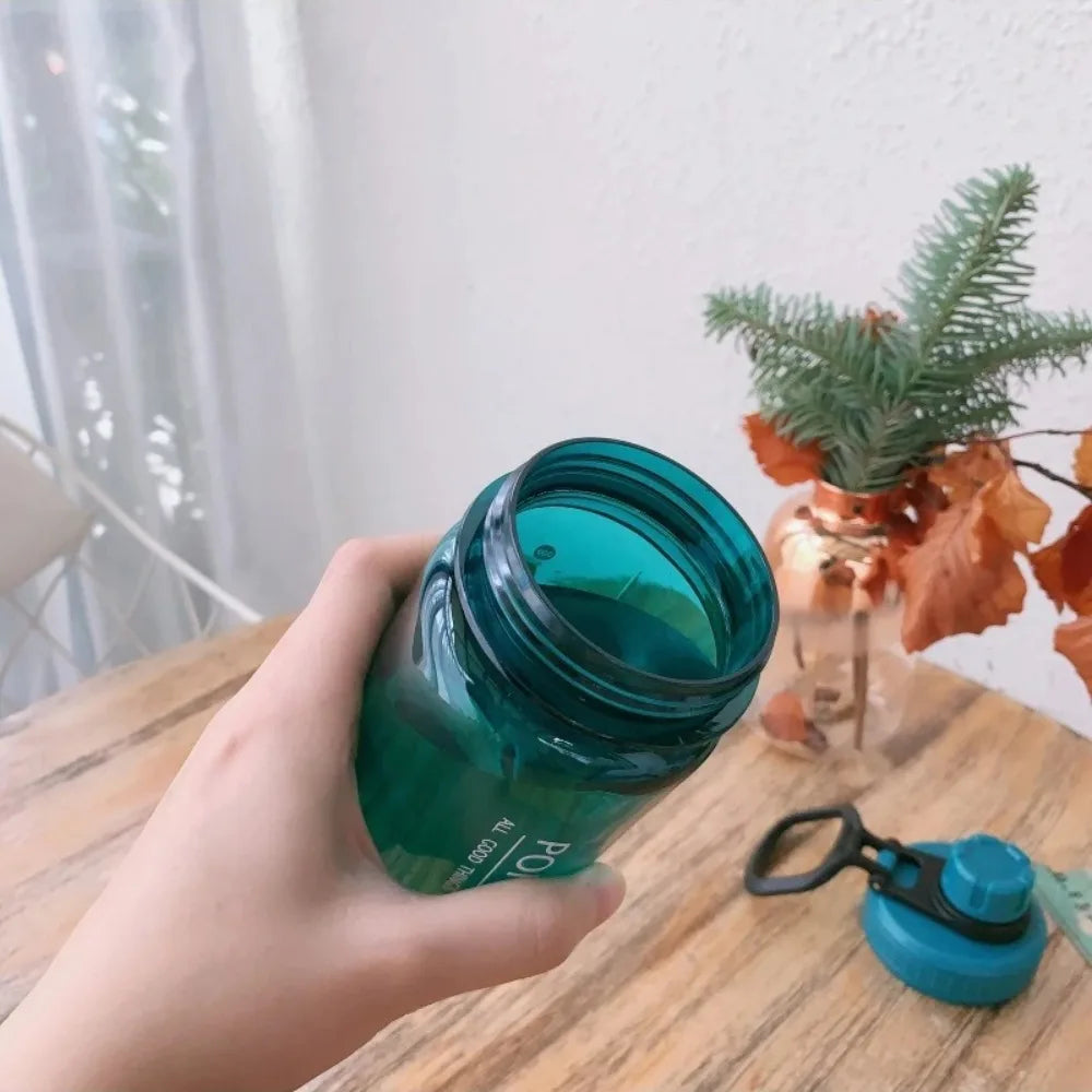 1PC 1000ML Creative Space Cup Large Capacity Sports Water Bottle for Fitness Enthusiasts Easy Carry Hydration Shaker Bottle
