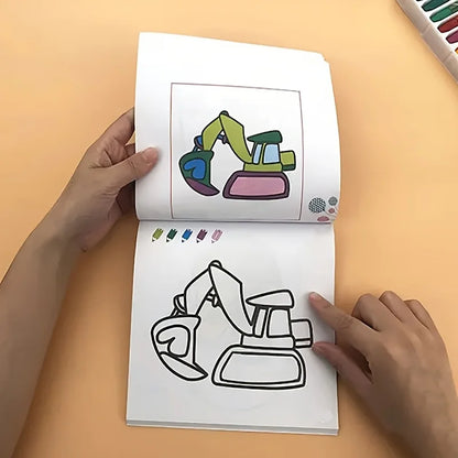 160 Pages of Painting And Graffiti Coloring Book to Learn Art, Painting, Enlightenment, And Improve Understanding Ability