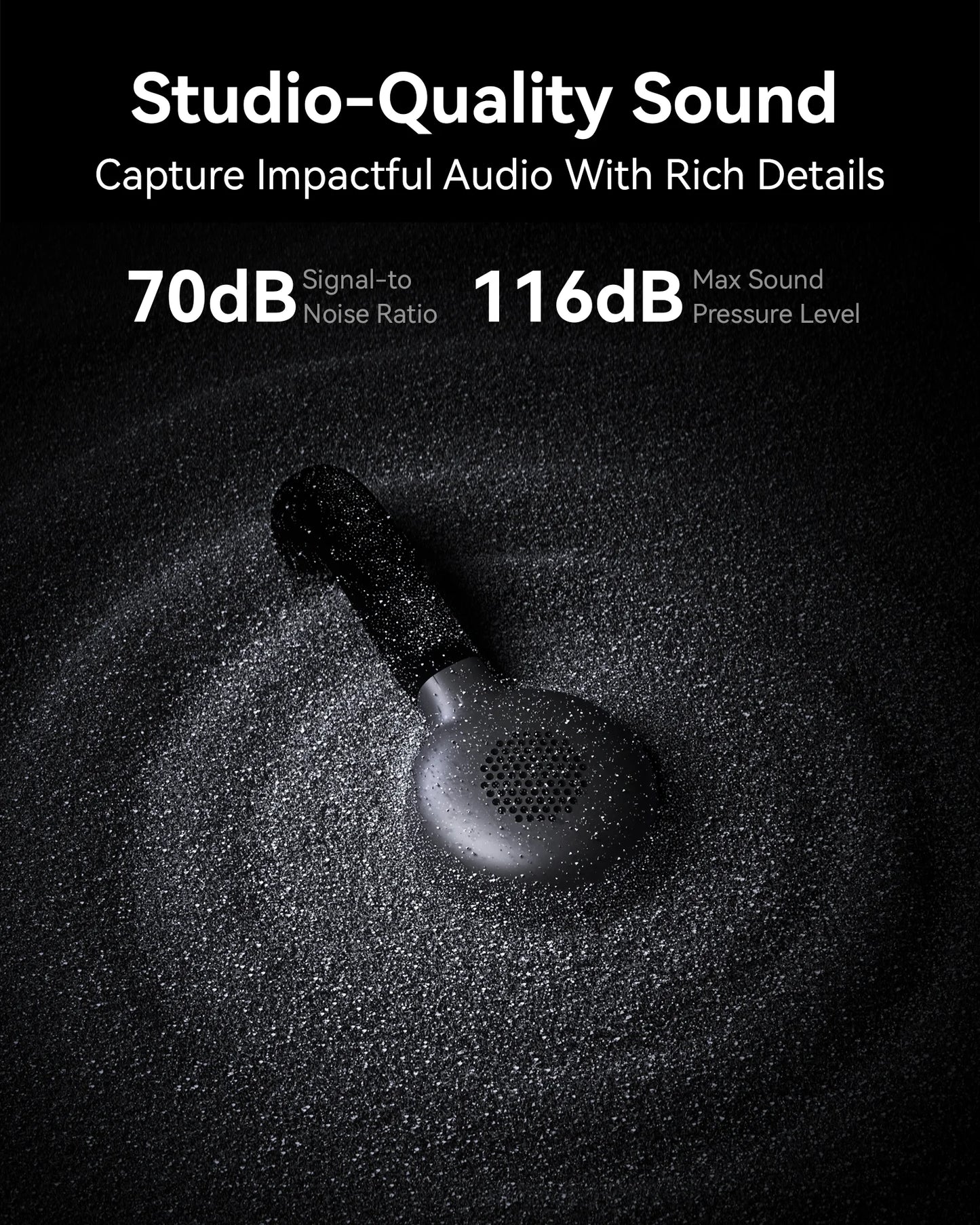 Hollyland Lark M2s Wireless Microphone System Noise Cancellation Lavalier Mic for iPhone Camera Android Video Vlog Interview