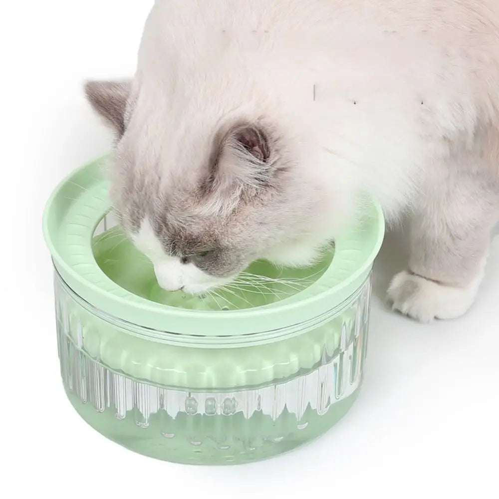 Large Capacity Pet Water Bowl Anti Splash Anti-tipping Pet Drinking Bowl Anti Wetting Mouth Detachable Automatic Dog Bowl