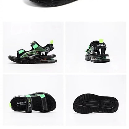 2025 Fashion Kids Sandals Baby Shoes Boy Soft Sole Non-slip Boys Girls Sandals Toddler Children's Shoes Summer Beach 3-14Years
