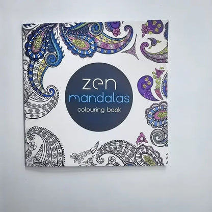 1PCS 24 Pages Mandalas Flower Coloring Book For Children Adult Graffiti Drawing Coloring Book Set Art School Supplies