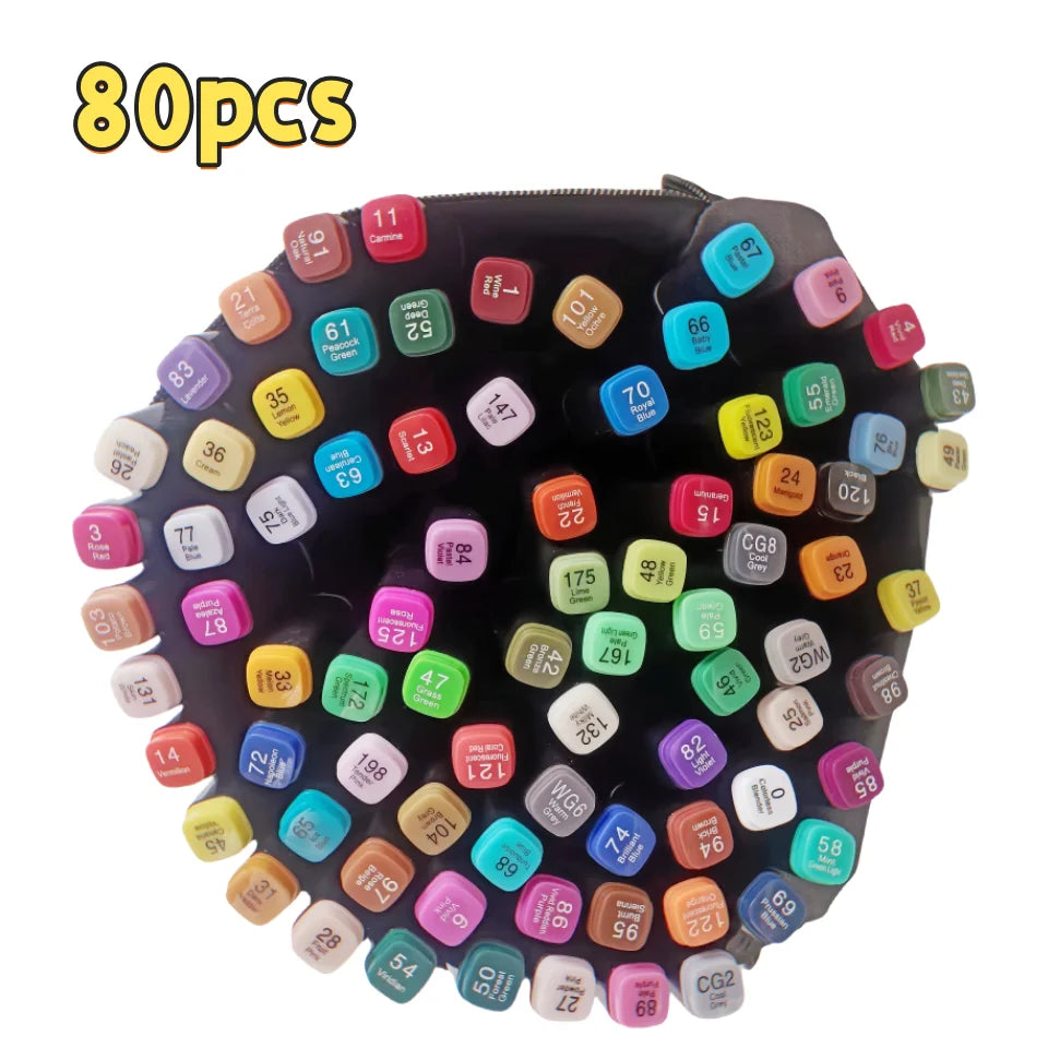 Marker pen Master double-head art painting tool color pen