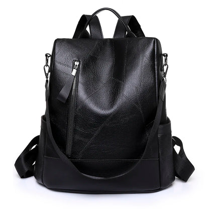 Women's fashionable backpack, shoulder bag, travel multifunctional bag, handbag, handbag, suitable for different scenarios