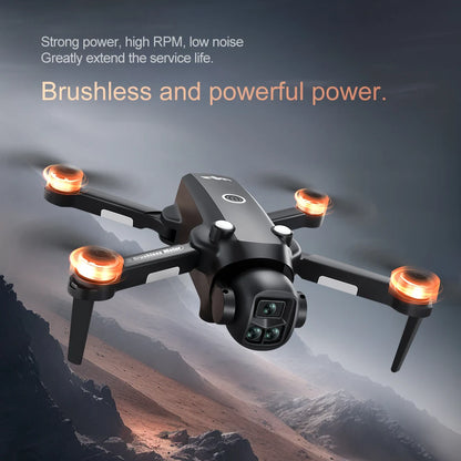 Drone 4K Profissional HD Dual-Camera Obstacle Avoidance 5G Wifi With Screen Remote Control Quadcopter Optical Flow Drone