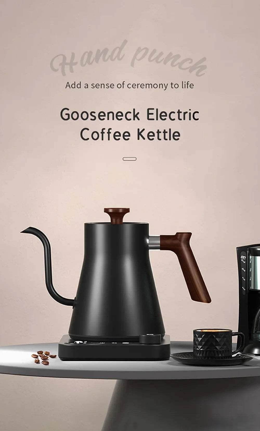 Automatic Stainless Steel Electric Water Kettle for Tea Brewing Home Use Bottom Fill Tea Boiler Tea Table High Quality