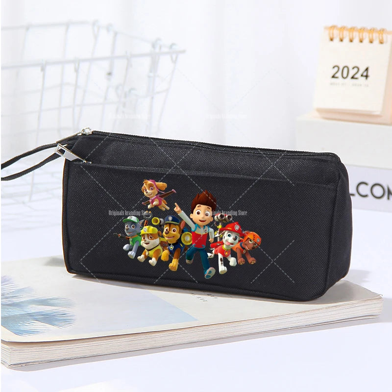 Paw Patrol Girl Boy Pencil Case Pen Bag Large Capacity Korean Organizer Pouch Student Back To School Supplies Stationery Gift