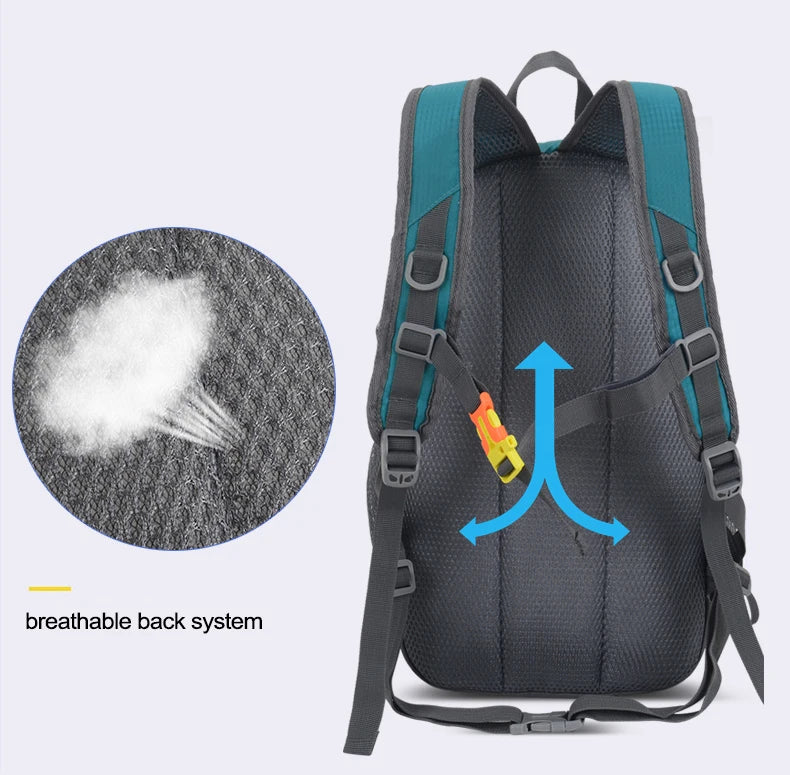 Light Weight Backpack Travel Bag For Men Women Boys Girls Ultralight Outdoor Sports Hiking Camping Climbing Rucksack Small Bag