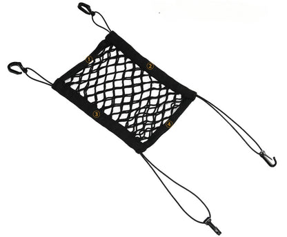 Pet Dog Rear Seat Car Fence Dog Isolation Protection Net Elastic Double Layer Storage Separation Net Pet Safety Rail Pet Suppliy