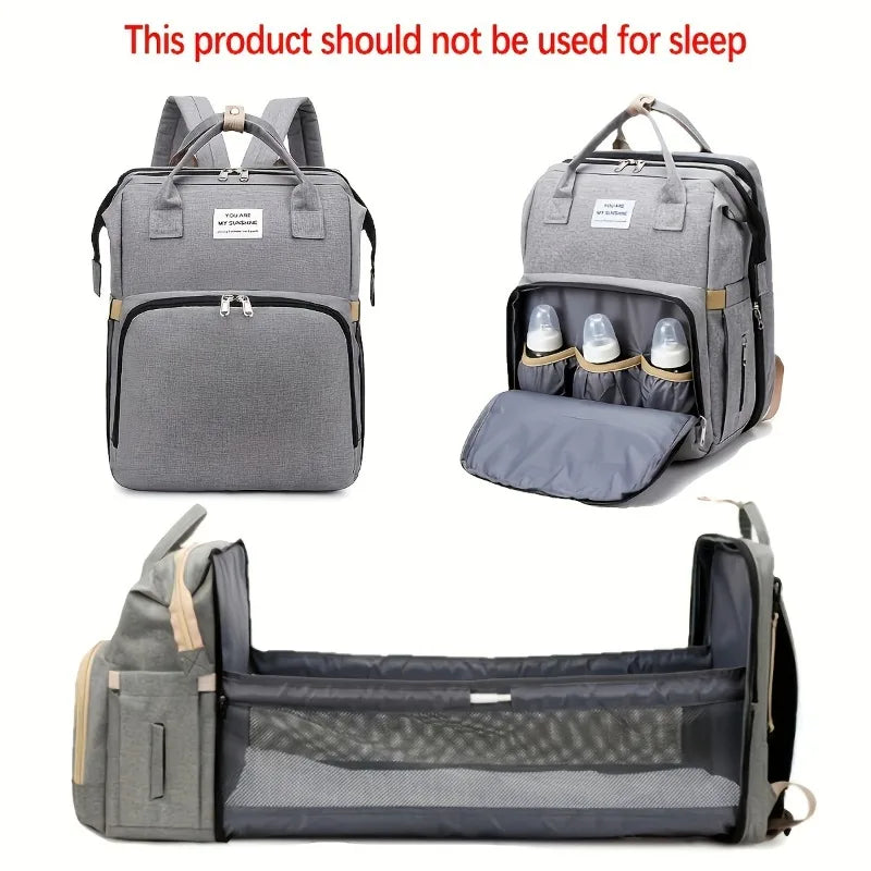 Large Capacity Mummy Bag Portable Folding Bed For Outdoor Use Multifunctional Shoulder Bag Breathable Oxford Cloth Polyester