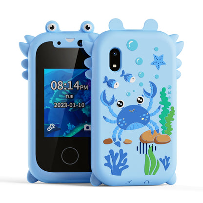 Kids Smart Phone Toys for Boys Girls Christmas Gifts Touchscreen Toddler Learning Cell Toy Phone with Camera Game Music Player