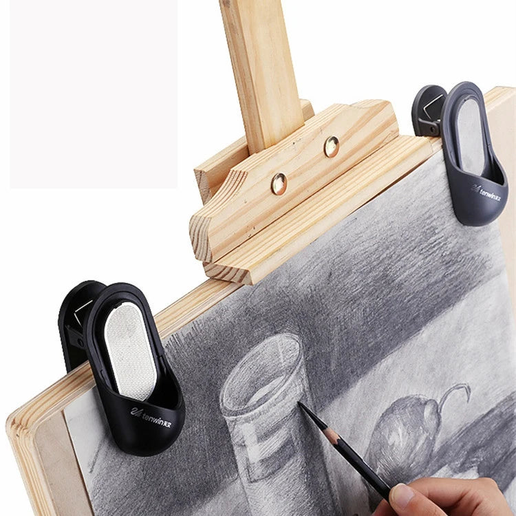 Bview Art Wooden Pencil Refill Nib Sharpener with Sketchpad Clip Design Smooth Pencil Sharpener Art Supplies
