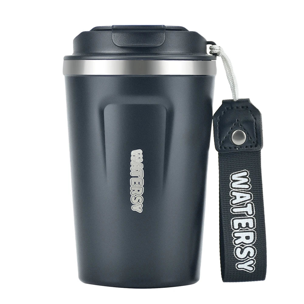 380ML Coffee Cup Stainless Steel Thermal Mug Double Wall Vacuum Insulated Water Bottle Office Home Portable Travel Car Mug